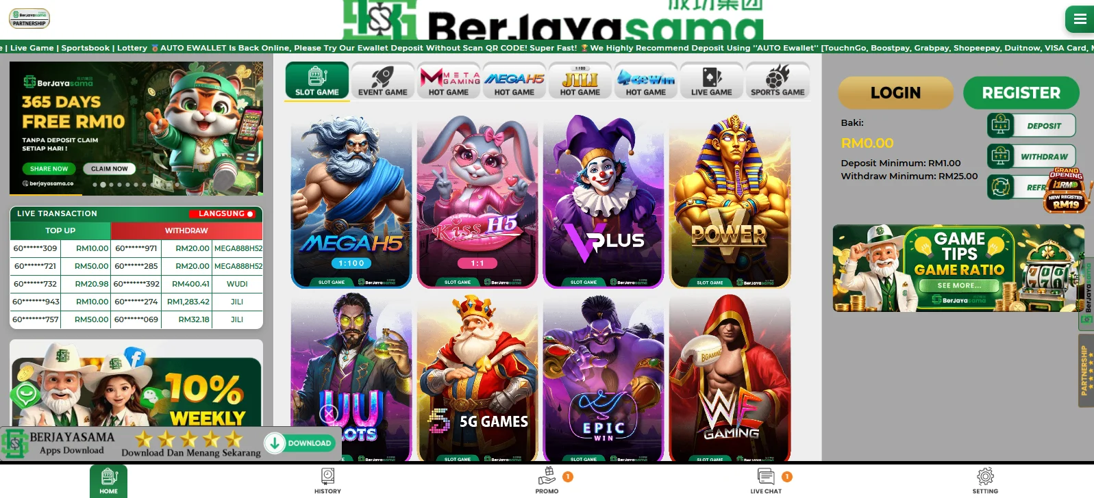 Berjayasama Platform Overview