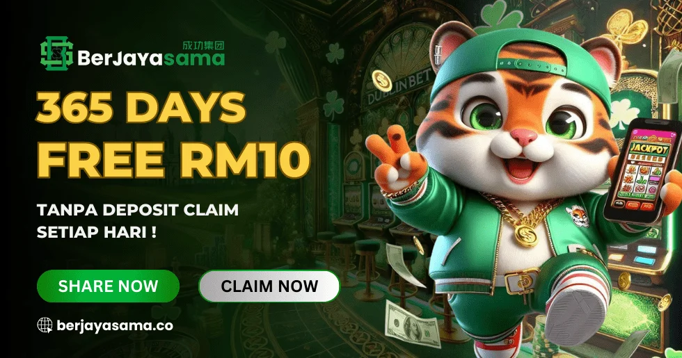 365 Days Free RM10 Slot Berjayasama