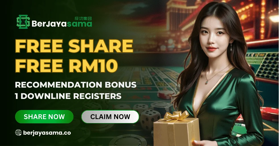 Referral Free Credit Slot Berjayasama